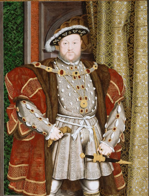 A portrait of Henry VIII