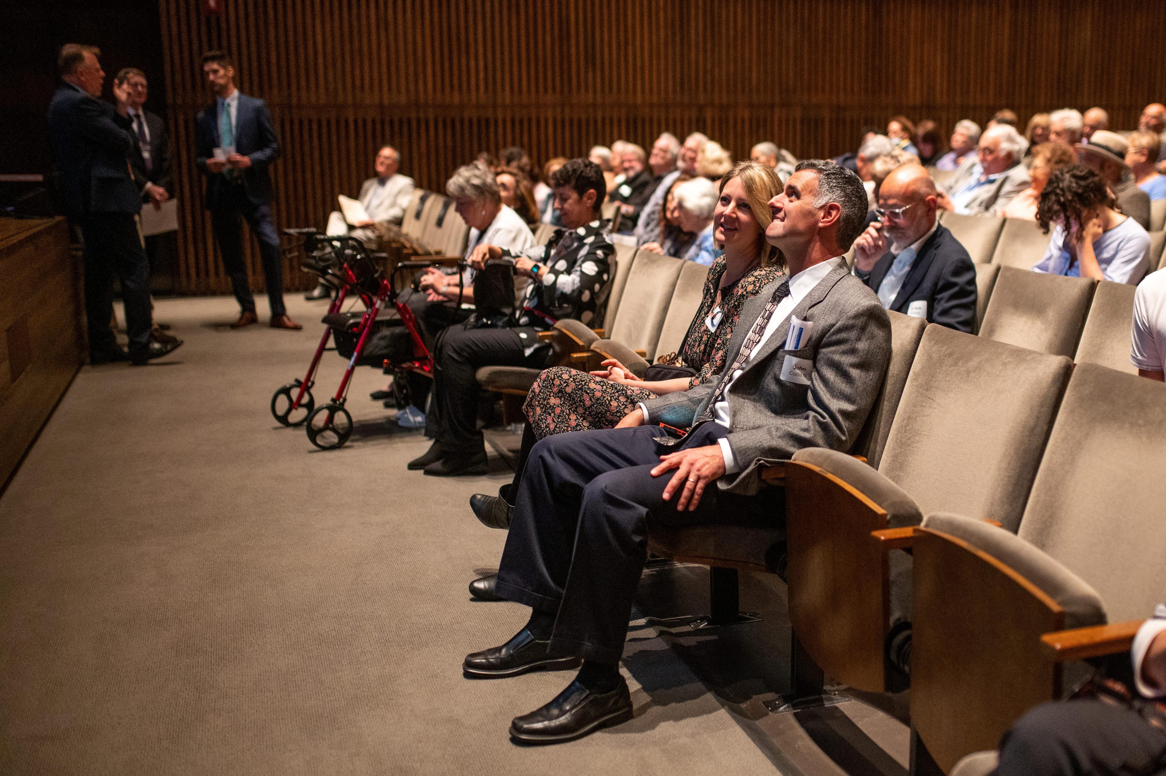 Audience at a lecture